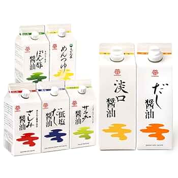 Amazon.co.jp: 鎌田醤油 バラエティー7本セットA (だし醤油